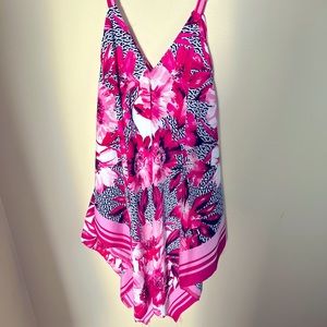 Multicolor Handkerchief blouse.